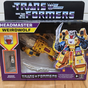 트랜스포머 레트로 헤드마스터즈 위어드울프