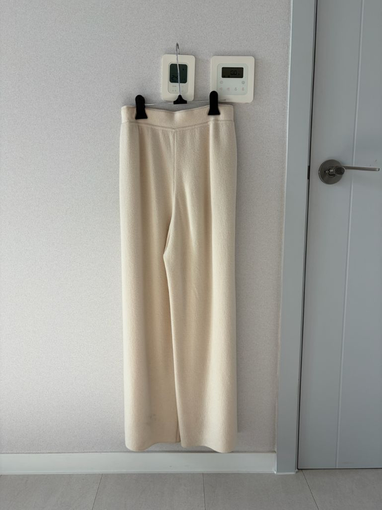 한섬 더캐시미어 캐시미어 블렌드 니트 팬츠--3