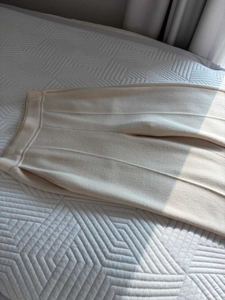 한섬 더캐시미어 캐시미어 블렌드 니트 팬츠--7