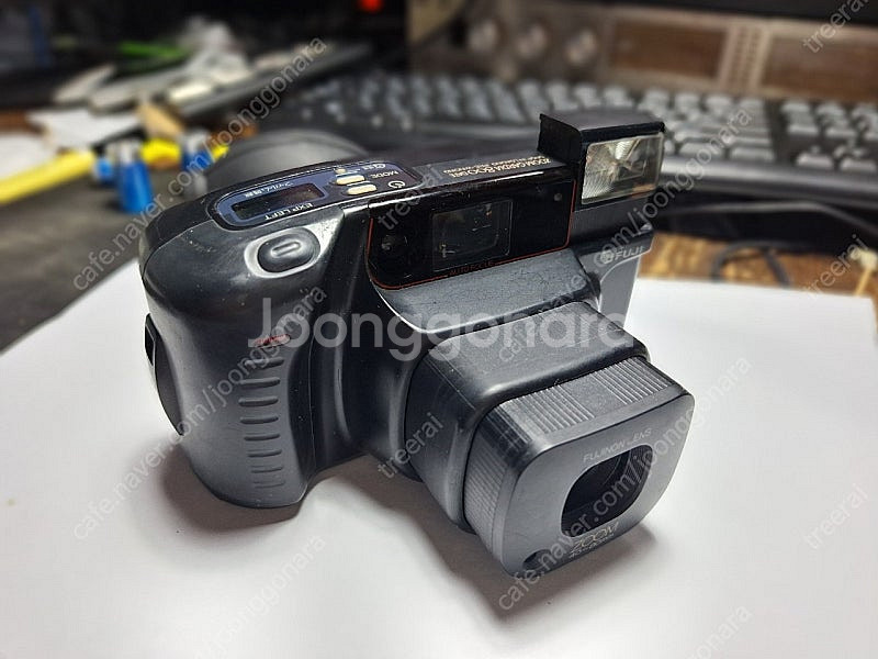 후지 ZOOM CARDIA 800 DATE 필름카메라--0