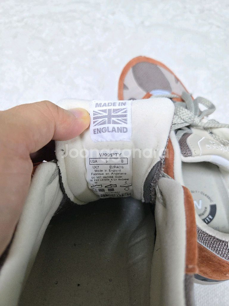 뉴발란스 991 팔콘 260사이즈 판매합니다--6