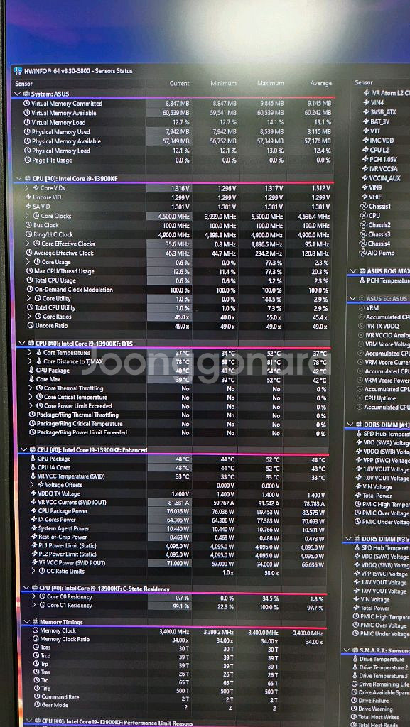 [판매] GIGABYTE 지포스 RTX 5090 게이밍 OC 포함 하이엔드 PC 완본체--3
