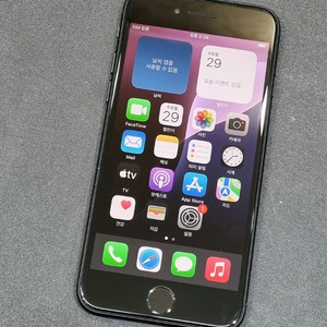 아이폰SE3 128GB 미드나이트 배터리 89%