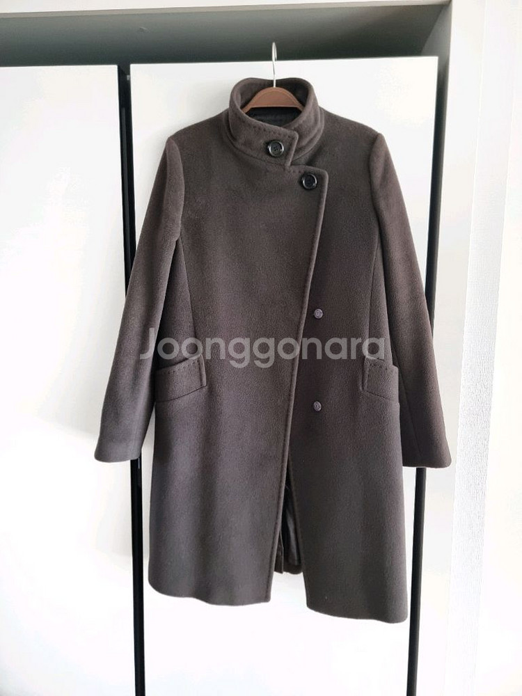 한섬 시스템 system 울 코트 m 66--0