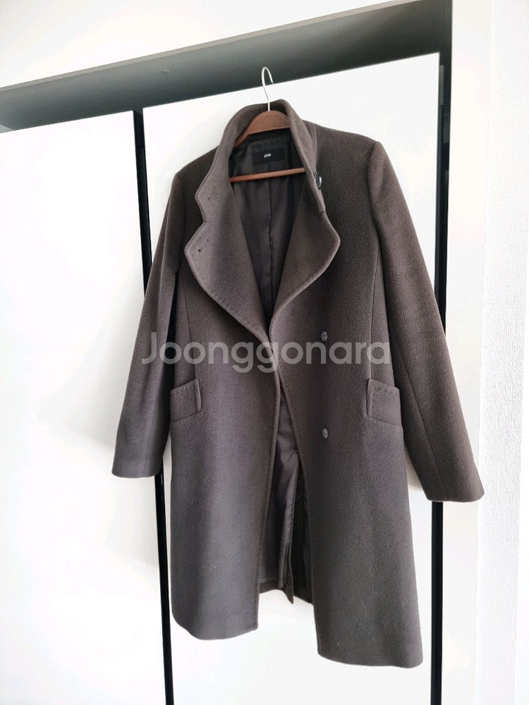 한섬 시스템 system 울 코트 m 66--1