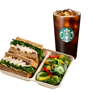 스타벅스 든든한 밀박스 한끼 스벅 아메리카노+프레시 가