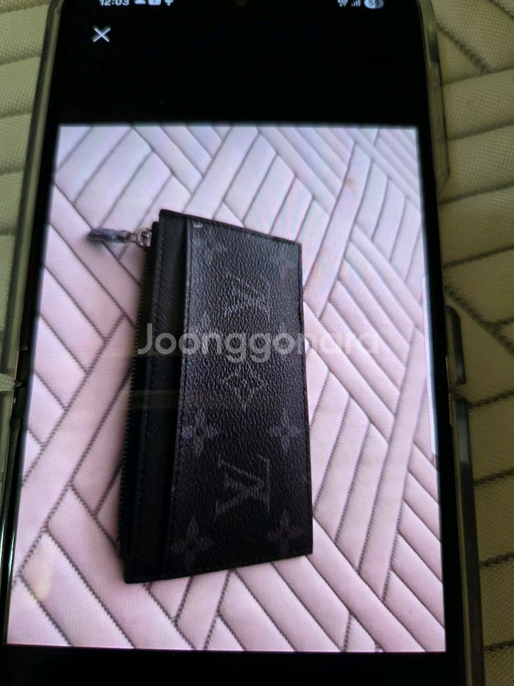 모노그램 카드지갑--1