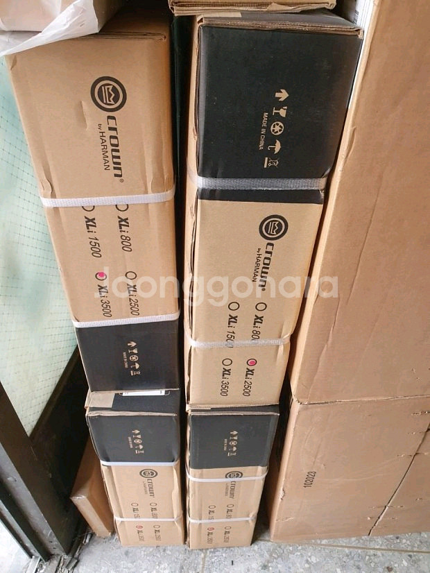 크라운 xli2500 xli-2500 파워앰프--1