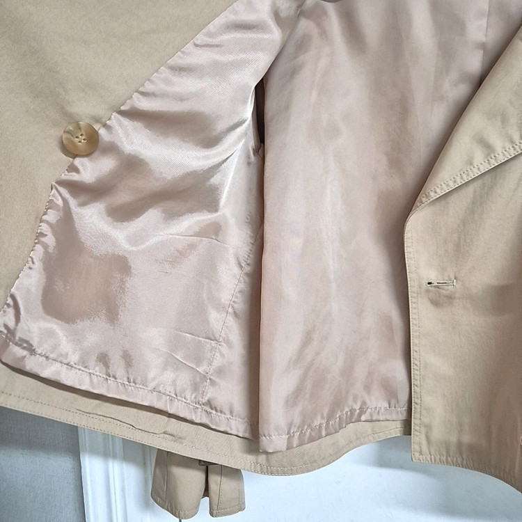 듀엘 크롭 트렌치 자켓--5