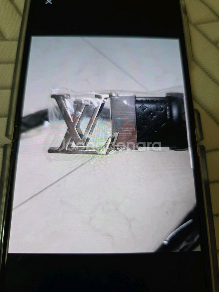 루이비통 LV 로고 벨트--0