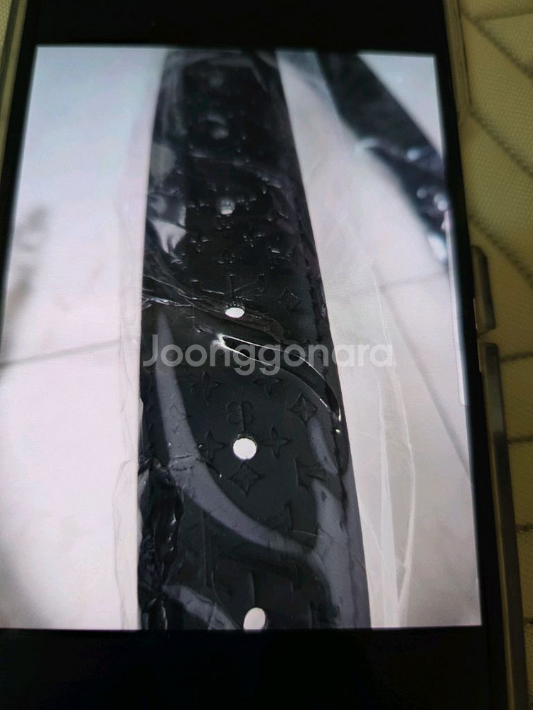 루이비통 LV 로고 벨트--2