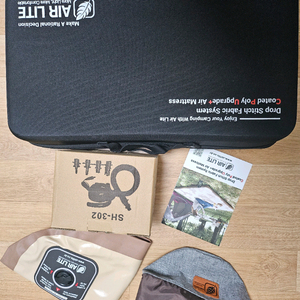 새제품)캠프웍스 에어라이트 캠핑매트 매트리스 판매합니다