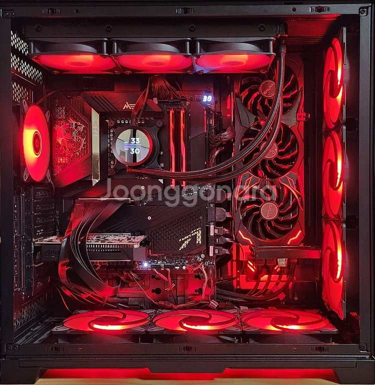 NZXT Kraken 360 & argb 추가--2