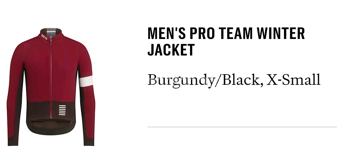 라파 프로팀 동계 의류 XS--0