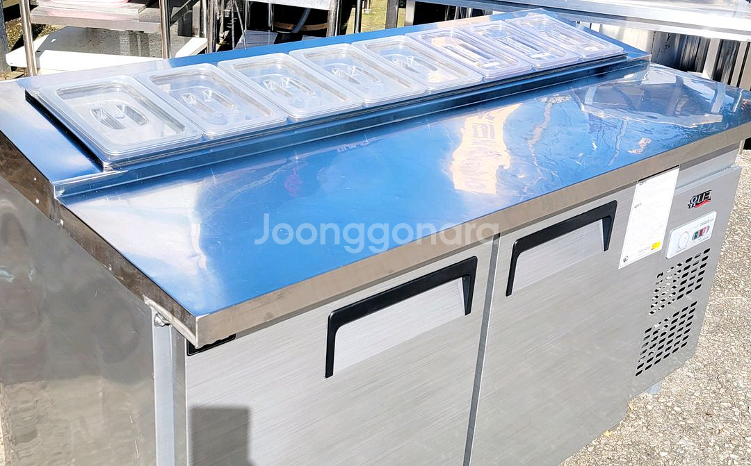 유니크 토핑냉장고1500.반찬샐러드토핑냉장고--3