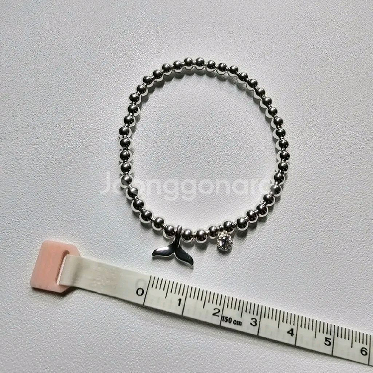 925실버 팬던트 은볼 팔찌&반지 세트--6