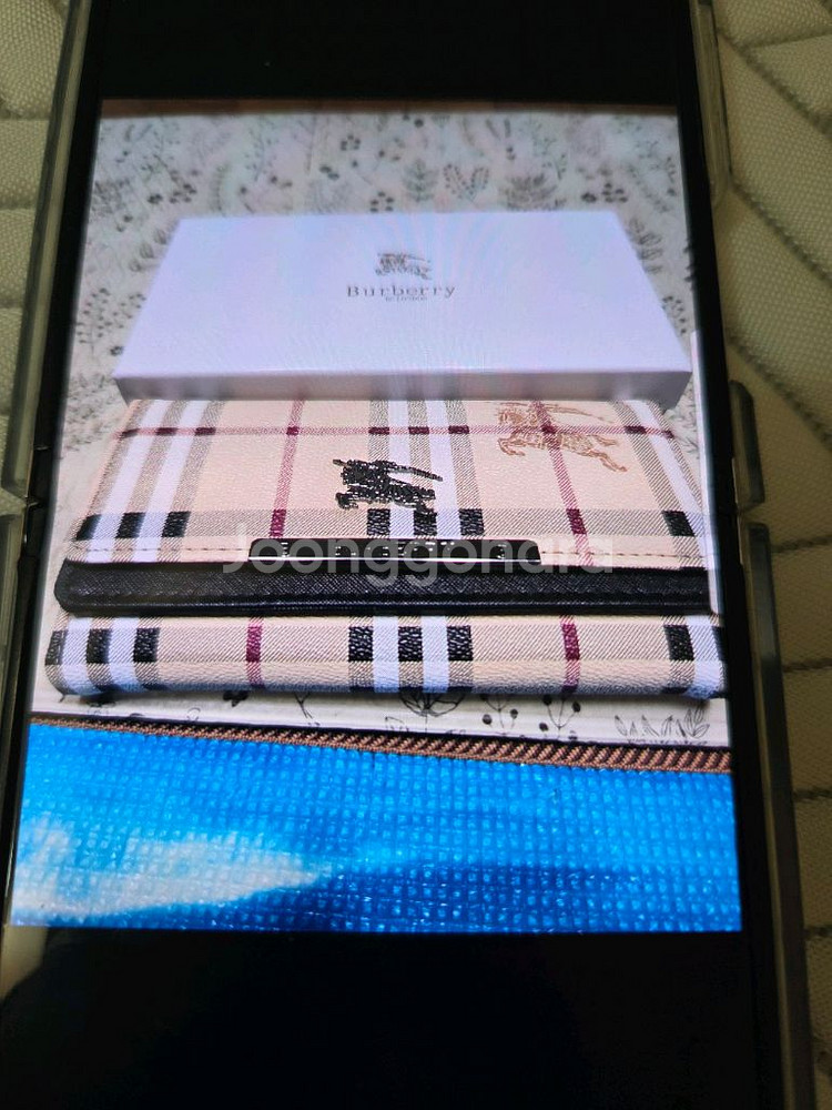 버버리 여성용 카드지갑 장지갑--0