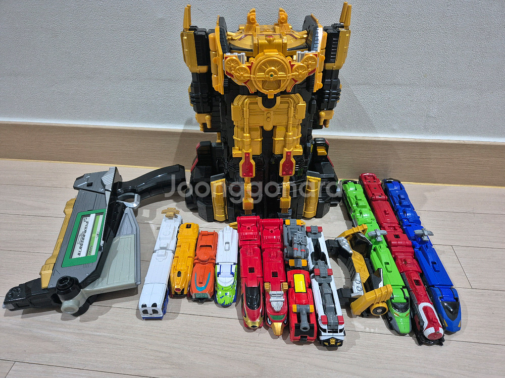 파워레인저 트레인포스 하이퍼트레인엠페러 등 장난감 일괄--0