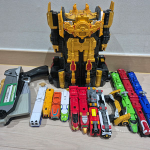 파워레인저 트레인포스 하이퍼트레인엠페러 등 장난감 일괄