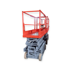 고소작업대 중고 장비 작업높이 7.8m 발판높이 5.8m 폭 0.8m 길이 1.6m 높이2m 무게 1170kg