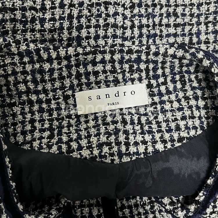 산드로(SANDRO) 트위드 원피스--3