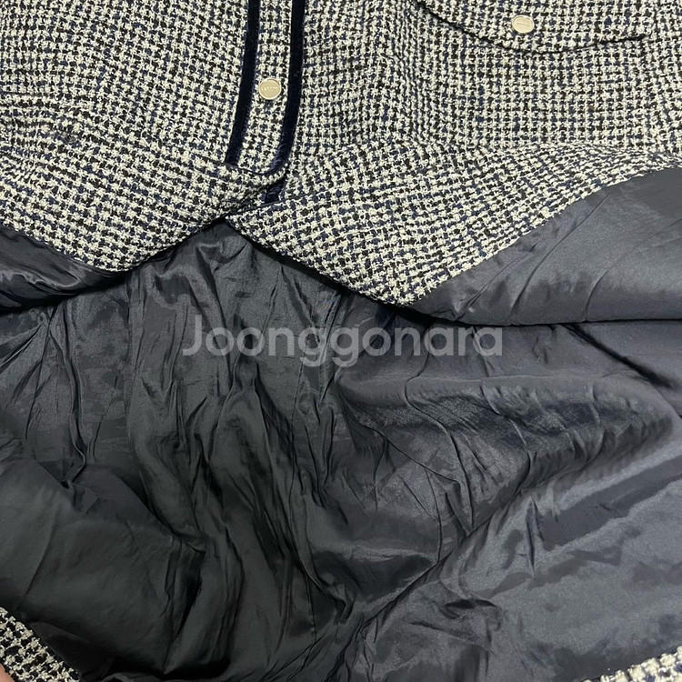 산드로(SANDRO) 트위드 원피스--4