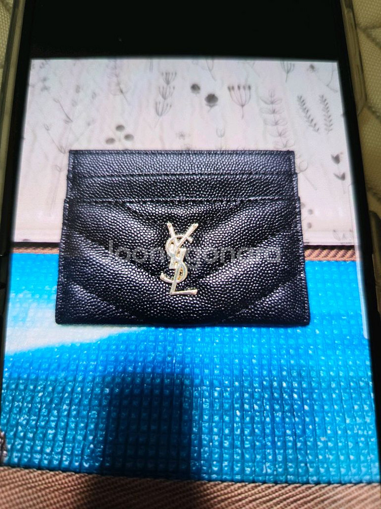 생로랑 YSL 카드지갑--0