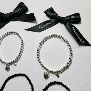 925실버 팬던트 은볼 팔찌 2종