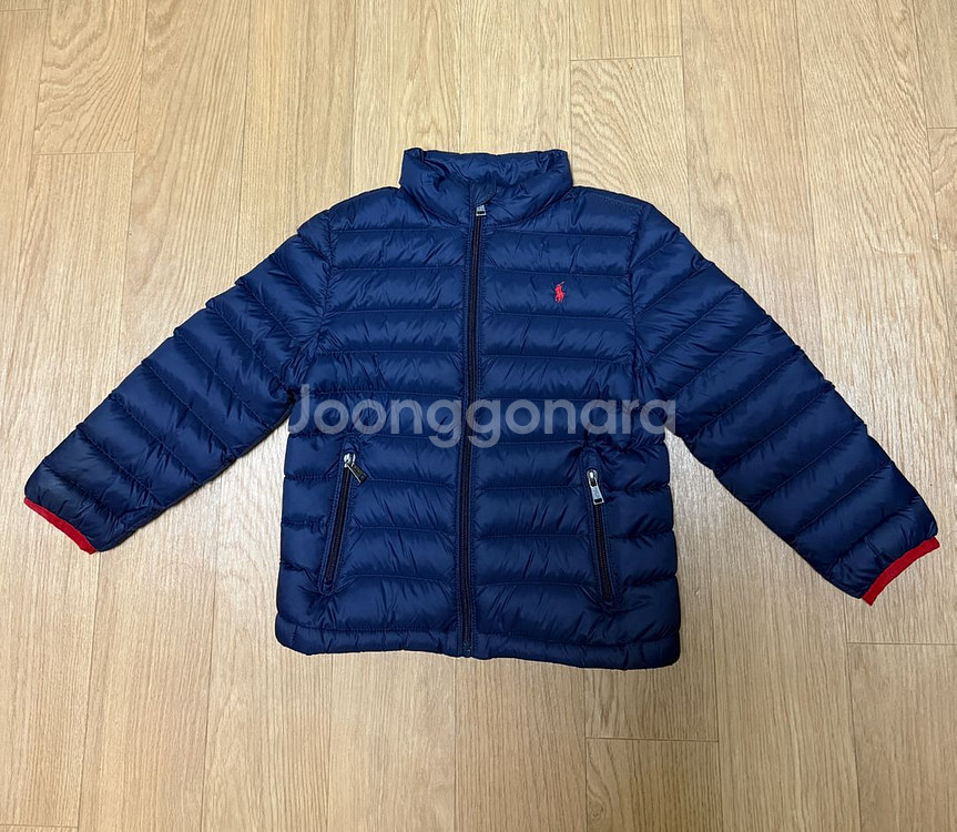 폴로 랄프로렌 키즈 경량패딩점퍼 6Y--5