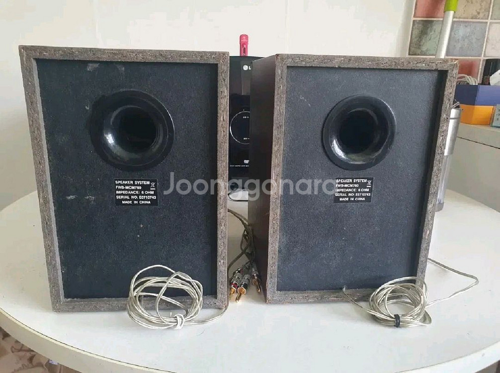 필립스 스피커 FWB-MCM760 (리본 트위터)--2