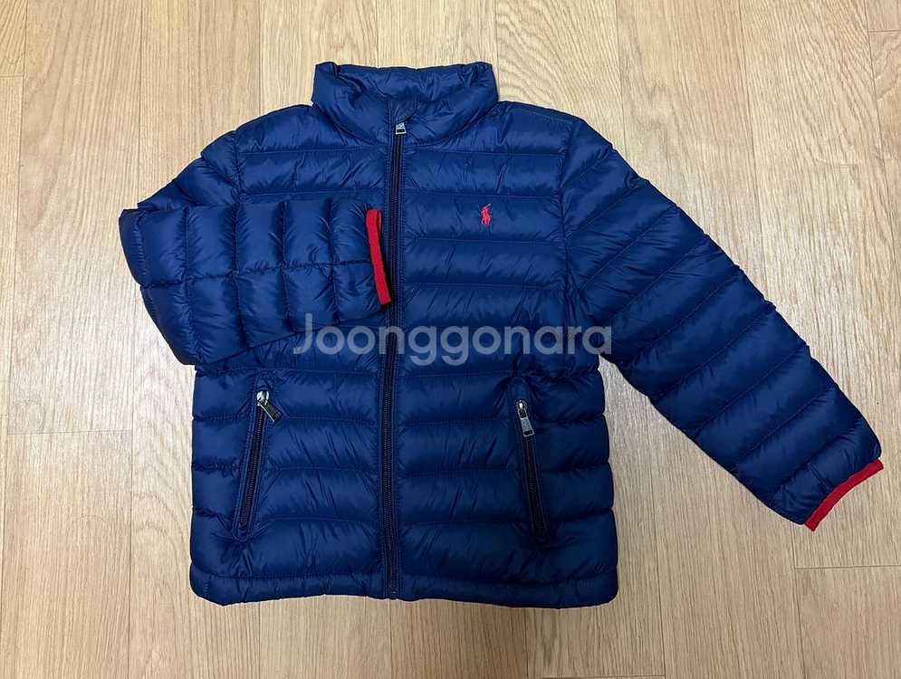 폴로 랄프로렌 키즈 경량패딩점퍼 6Y--7