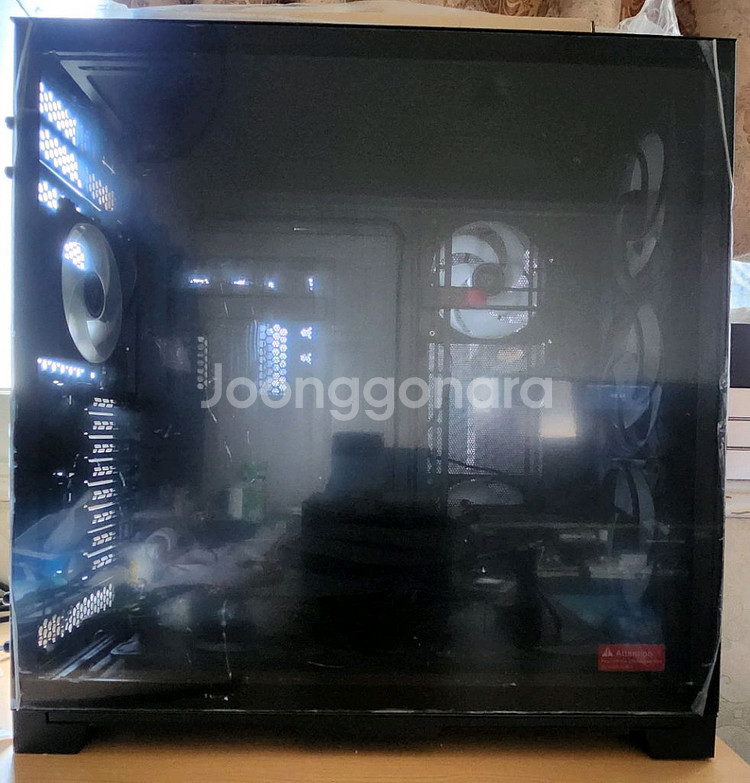 리안리 PC-O11D EVO XL 수직직립형브라켓 포함--6