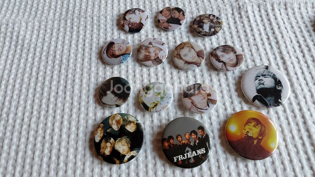 신화 뺏지 이름표 옷핀 사진들 혜성 전진 총 62개--5