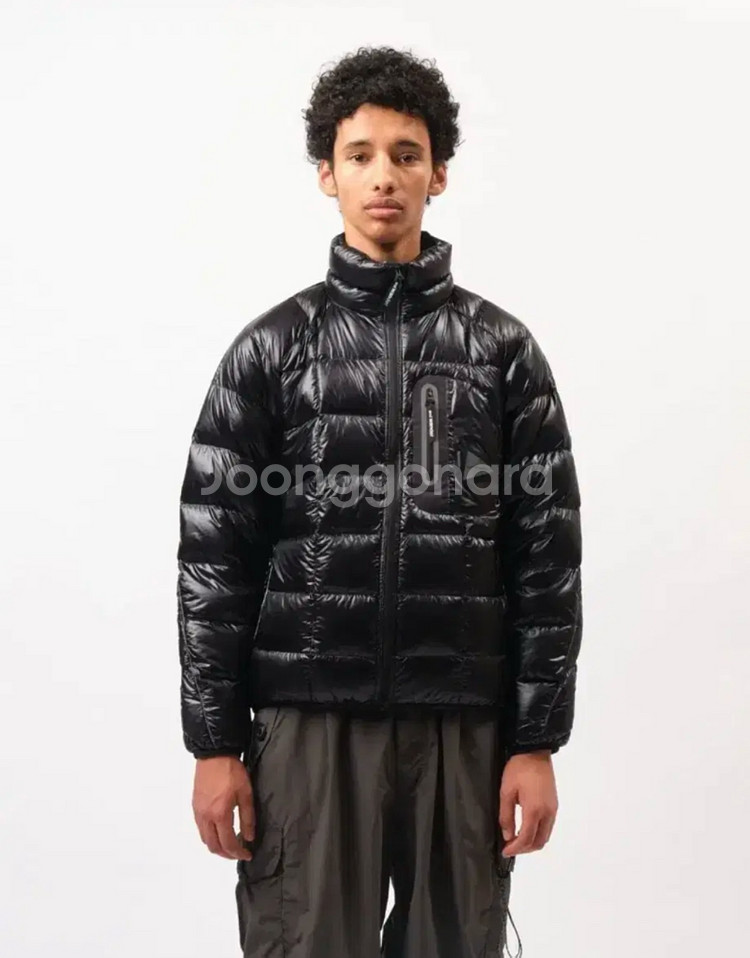 앤드원더 다이아몬드 스티치 다운자켓 L--0