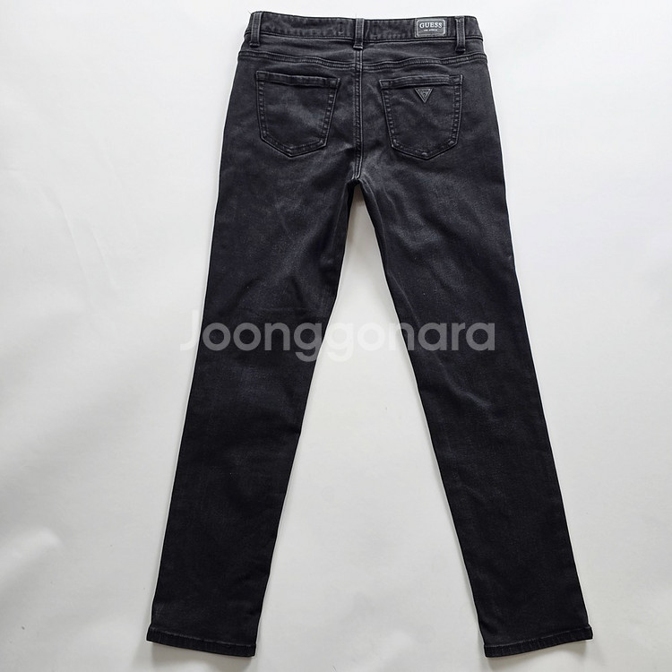 게스 청바지 흑청 스판 데님 사이즈28 R2739--2