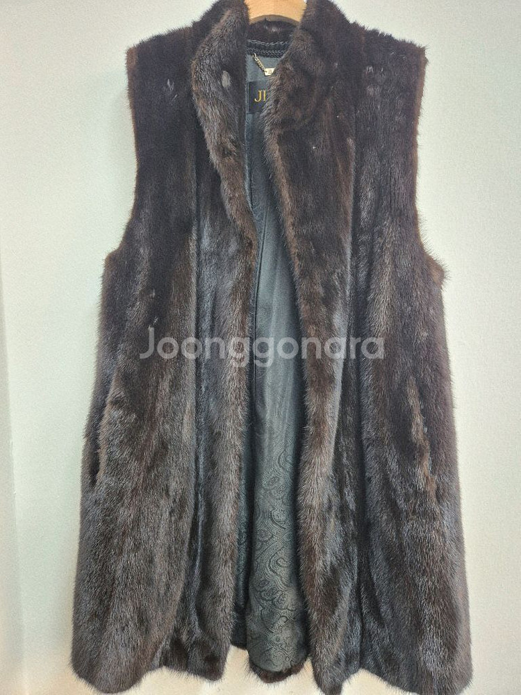 진도 SAGA 밍크 조끼--0