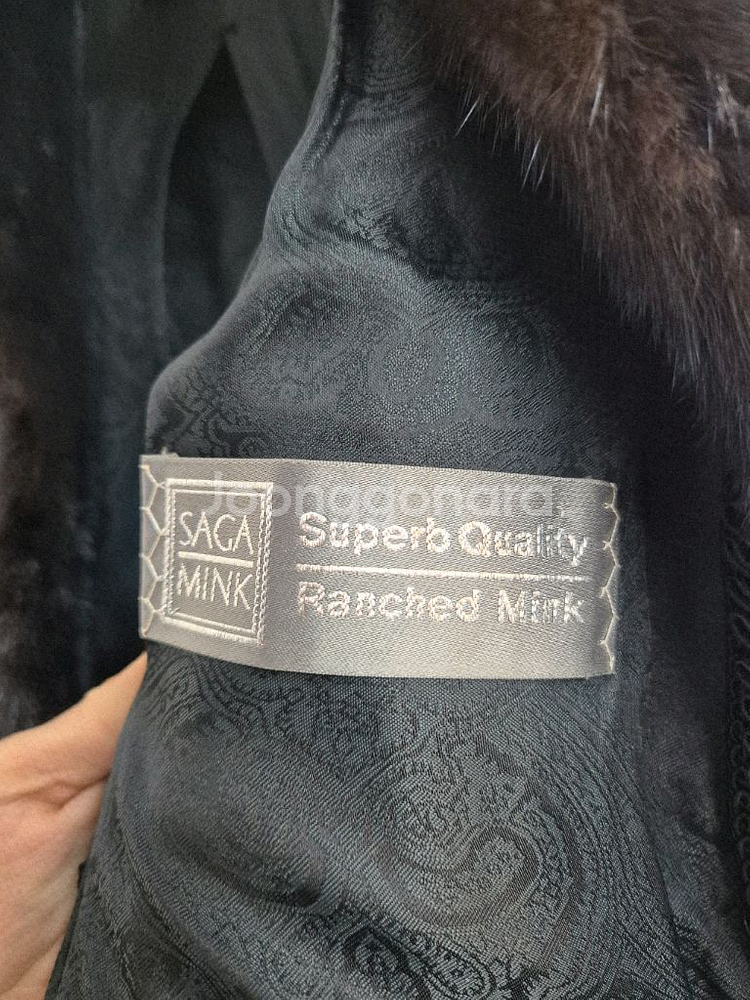 진도 SAGA 밍크 조끼--6