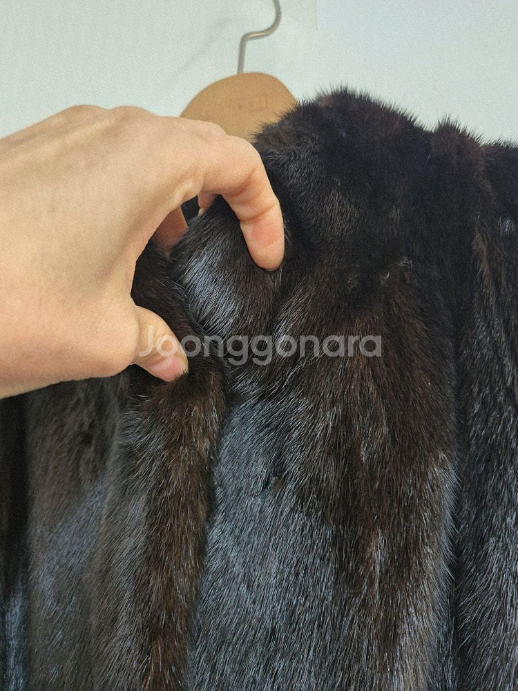 진도 SAGA 밍크 조끼--8