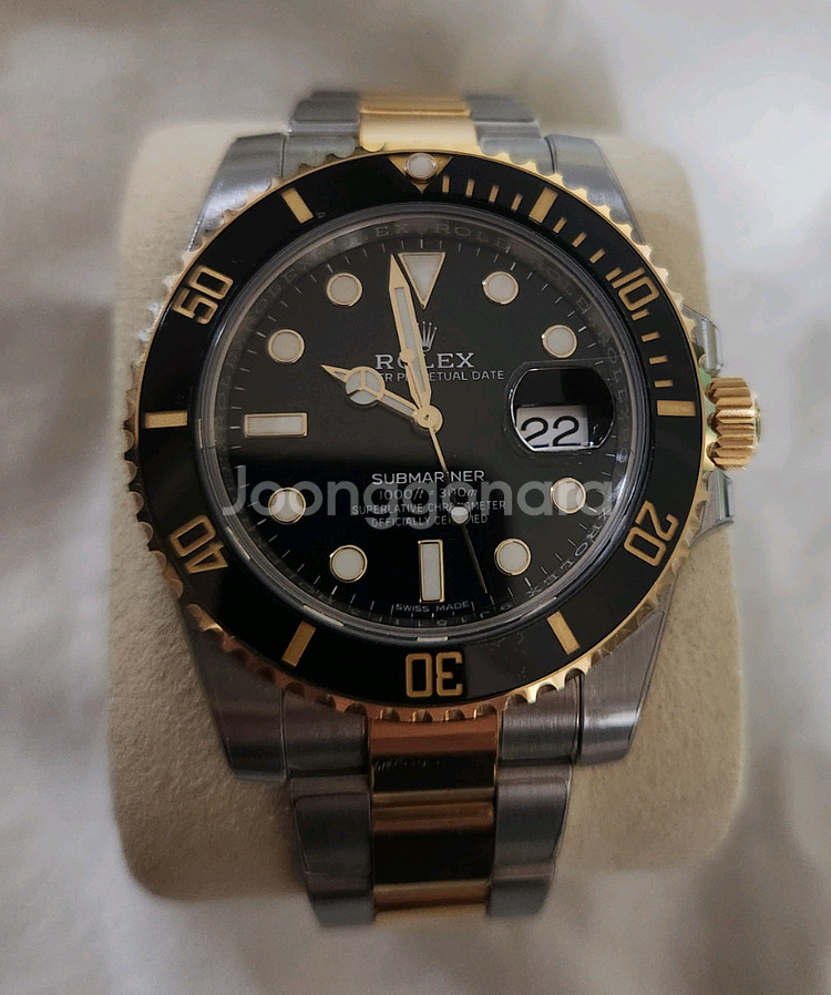 로렉스 서브마리너흑콤 40m2018국내제품판매합니다--4