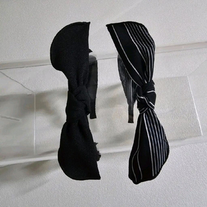 리본 꼬임 와이어 머리띠 2종