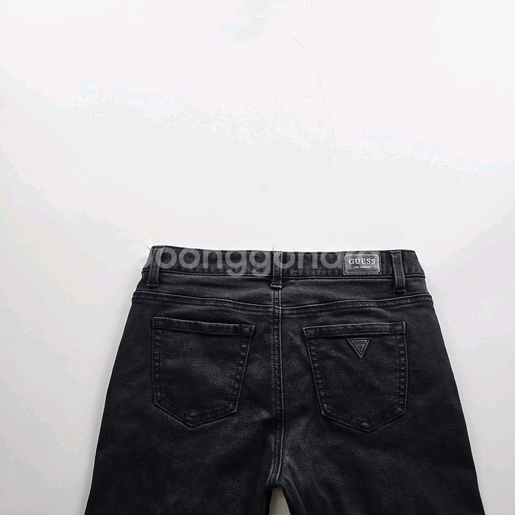 게스 청바지 흑청 스판 데님 사이즈28 R2739--1