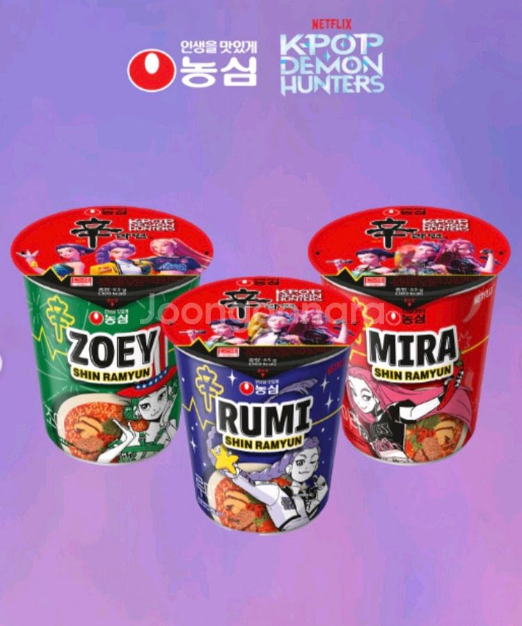 케데헌 한정판 콜라보 라면 (케이팝데몬헌터스)--0