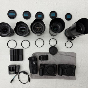 FUJI GFX100 II 바디 2개+렌즈 5종