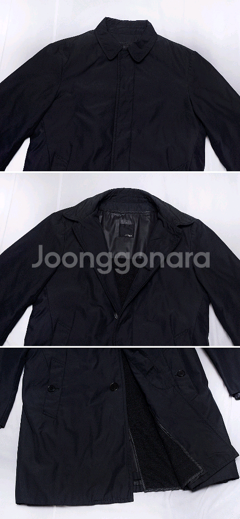 듀퐁 디테처블 라이너 클래식 카코트 패딩 자켓 ( IT50 / 100+)--4