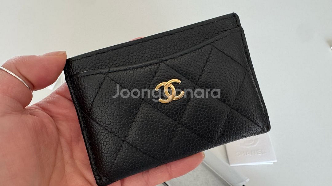 정품 샤넬 카드지갑 카드슬롯 A31510--1