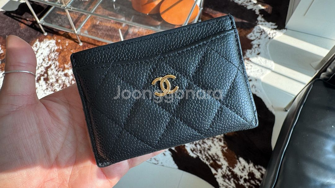 정품 샤넬 카드지갑 카드슬롯 A31510--5