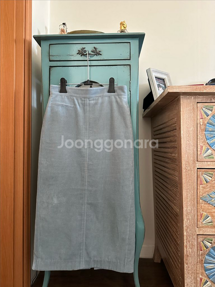 캐시미어 코듀로이 스커트/한섬,랑방,마인,오브제--0