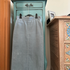 캐시미어 코듀로이 스커트/한섬,랑방,마인,오브제