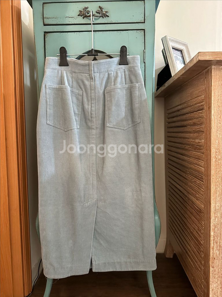 캐시미어 코듀로이 스커트/한섬,랑방,마인,오브제--1