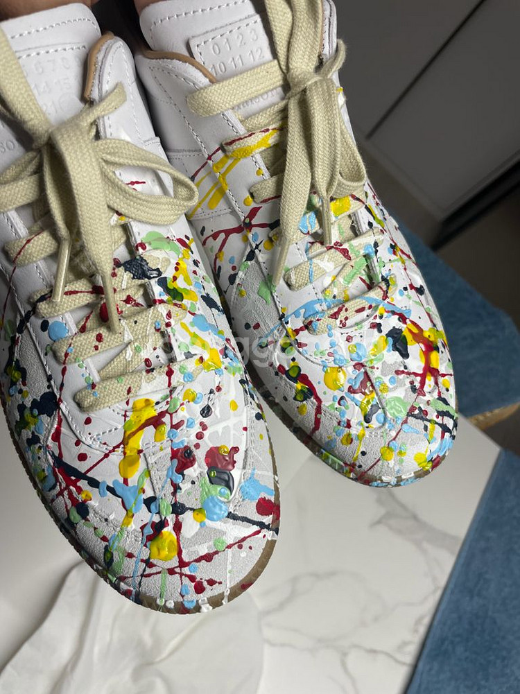 메종 마르지엘라 독일군 페인트 42.5 사이즈 신품--8